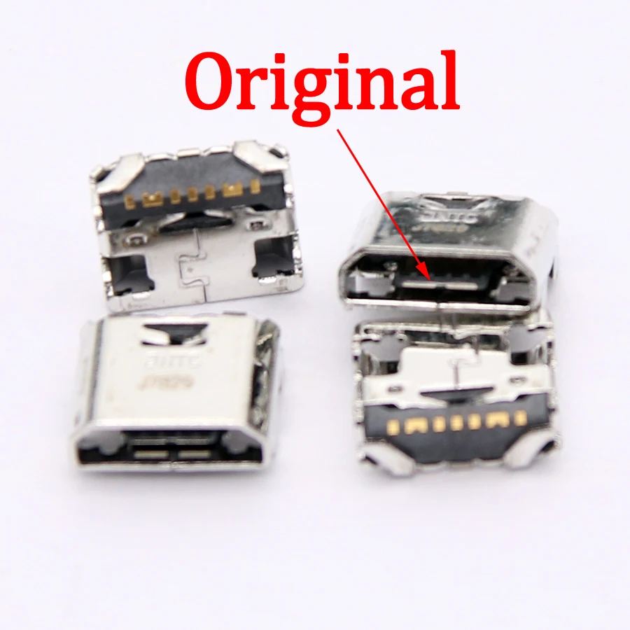 50 Pz Micro Mini Usb Jack Presa Connettore Caricatore Porta Di Ricarica Per Samsung Galaxy Core Prime Sm-G360F G360G G360P G360 G361F