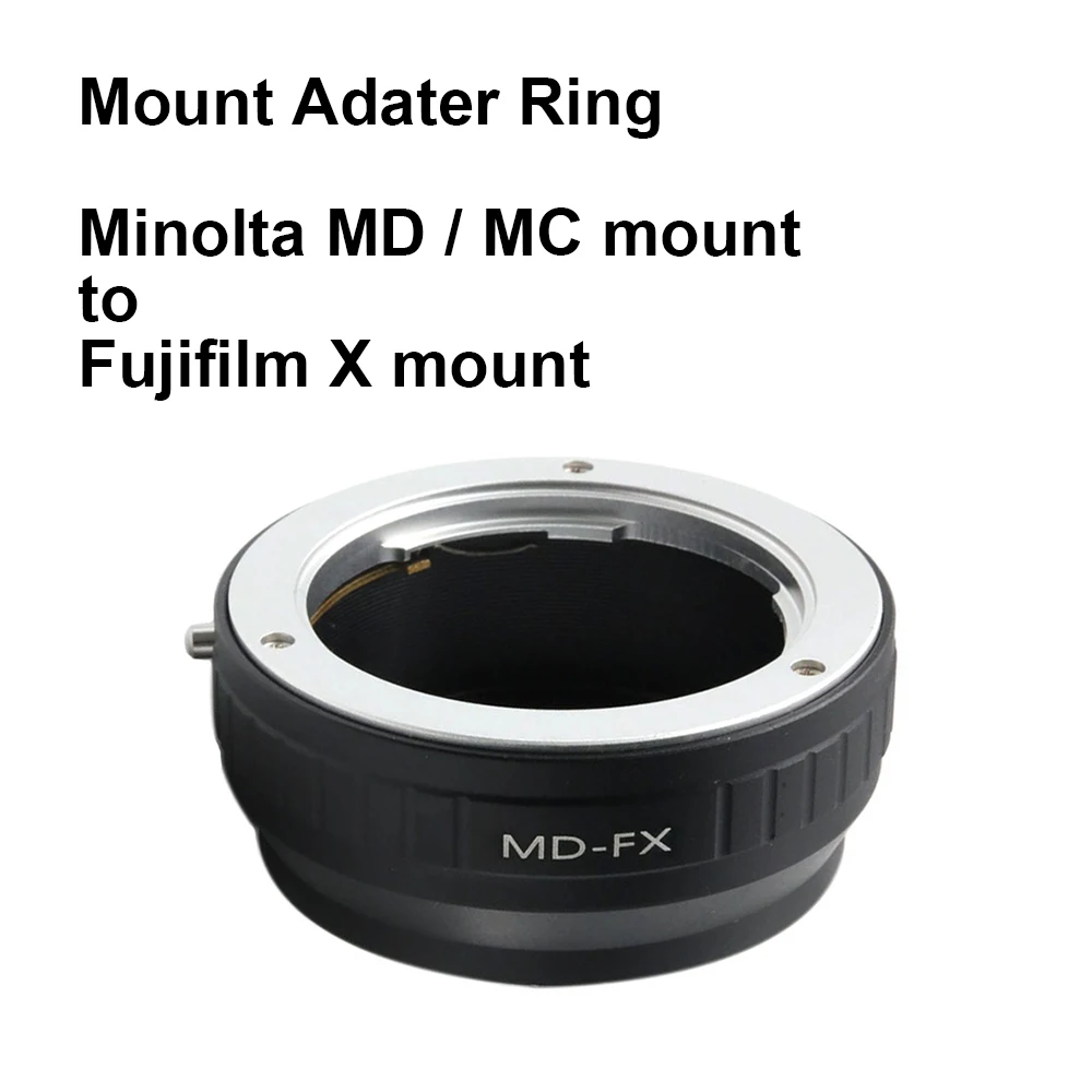 Md-Fx Per Minolta Md / Mc Mount Lens - Fujifilm X Mount Adapter Ring Md-X Mc-Fx Mc-X Minolta-Fujifilm Per Xt Xe Xs Xh Series