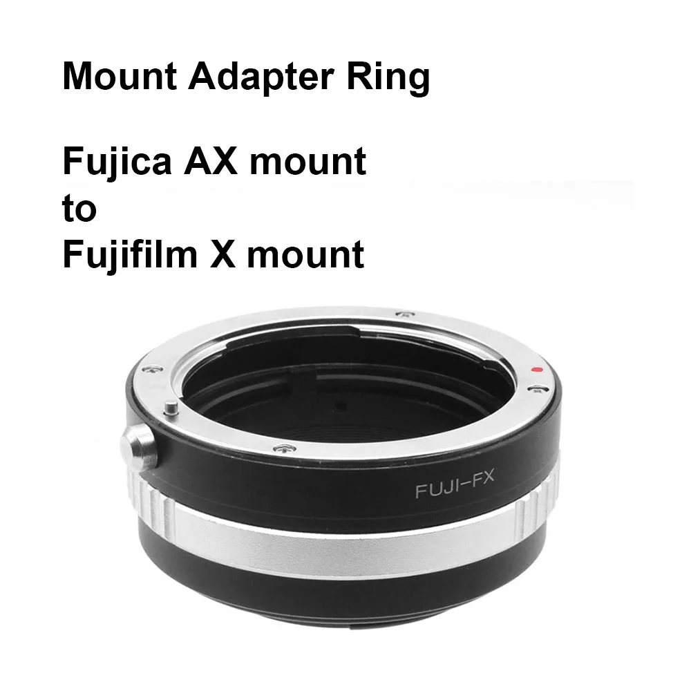 Fuji-Fx Ax-Fx Per Fujica Ax Mount Lens - Fujifilm X Mount Adapter Ring Ax-X Fujica-Fujifilm Stx Per Xt Xe Xa Xs Xh Xpro Series