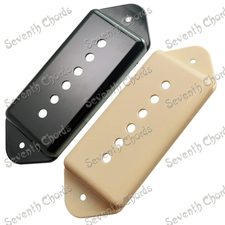 2 Pcs Dog Ear P90 Style 6 String Pickup Covers/Lid/Shell/Top For Electric Guitar / String Spacing 50Mm & 52Mm
