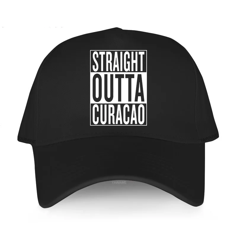 Berretto Da Baseball Da Uomo Originale Degli Uomini Del Ragazzo Dritto Out Curacao Dritto Out Curacao Uomo Uomini Casual Fashion Hat