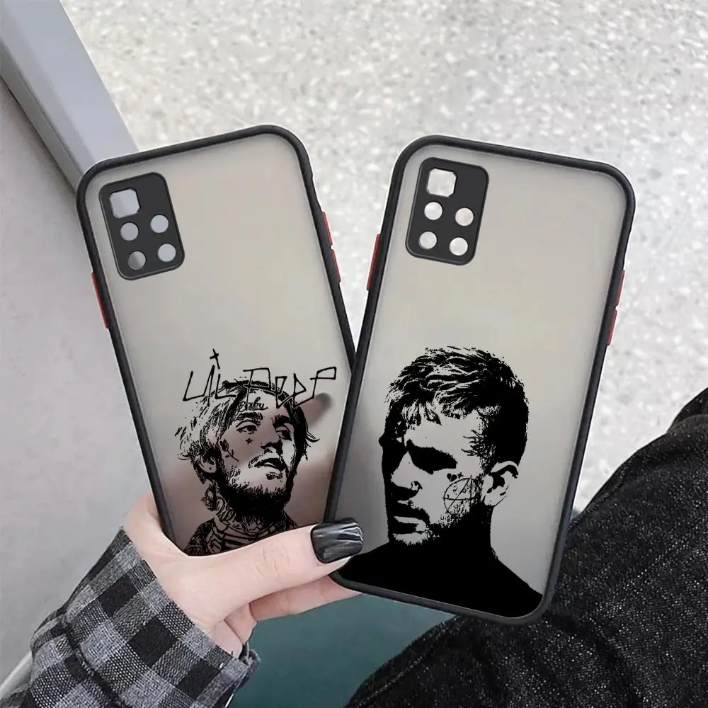 Rapper Lil Peep Singer Hell Boy Custodia Opaca Per Redmi Note 12 11 11T 11S 10 10S 9 9S 9T 8 7 6 5 4 10X Pro Plus Max 5G Cover