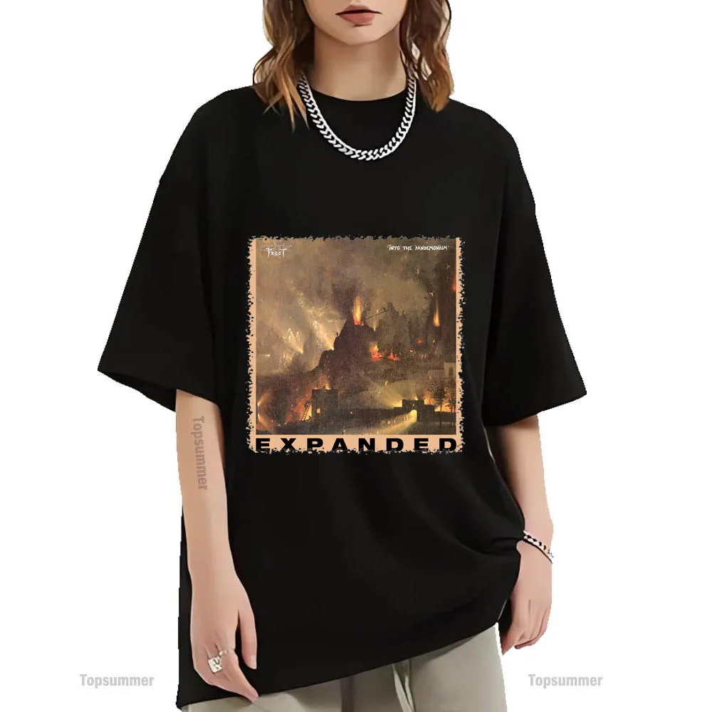 Nel Pandemonium Album T-Shirt Celtic Frost Tour T Shirt Uomo Pop Harajuku Magliette Nere Abbigliamento Donna Con Stampa Grafica