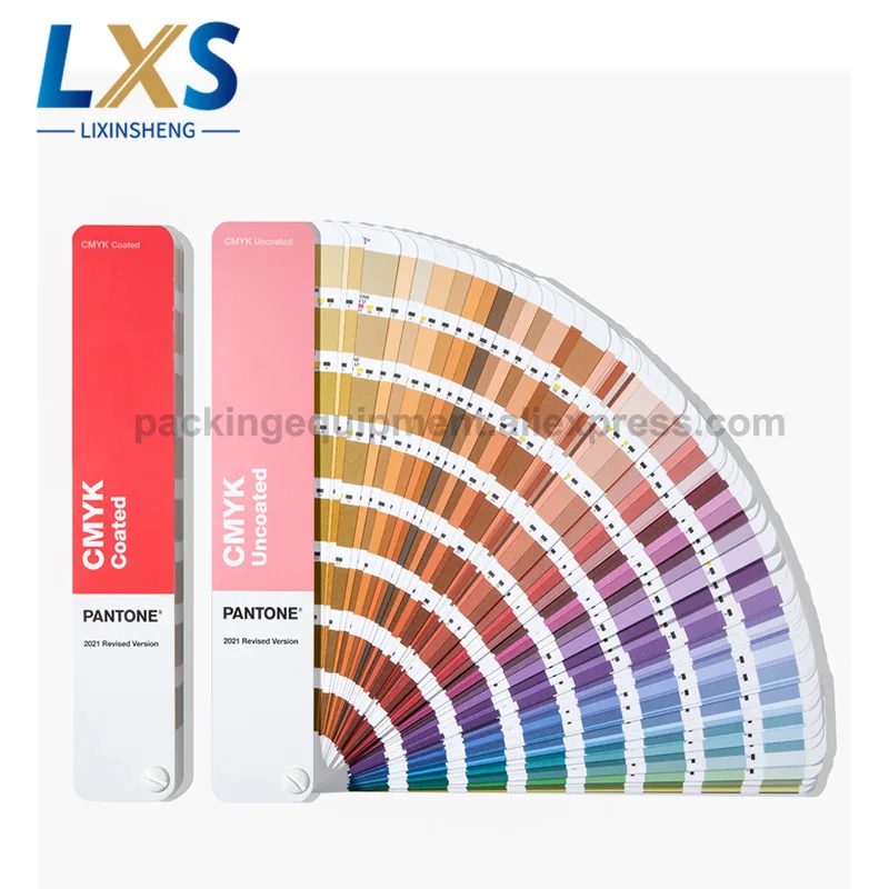 2 Libri Pantone Color Bridge Guide Set Cmyk Carta A Colori Con Stampa Patinata E Non Patinata Gp5101C
