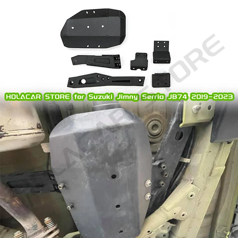 Automobile 4Mm Transfer Case Protection Plate Underbody Shield Per Suzuki Jimny Serria Jb64 Jb74 2019 2020 2021 2022 2023 Gen 4