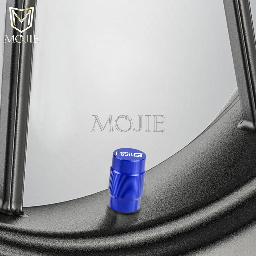 Moto Cnc Veicolo Valvola Della Rotella Della Gomma Air Port Stem Tappi Di Copertura Per Bmw C650Gt C650 Gt C 650 Gt 2011-2017 2016 2015 2014