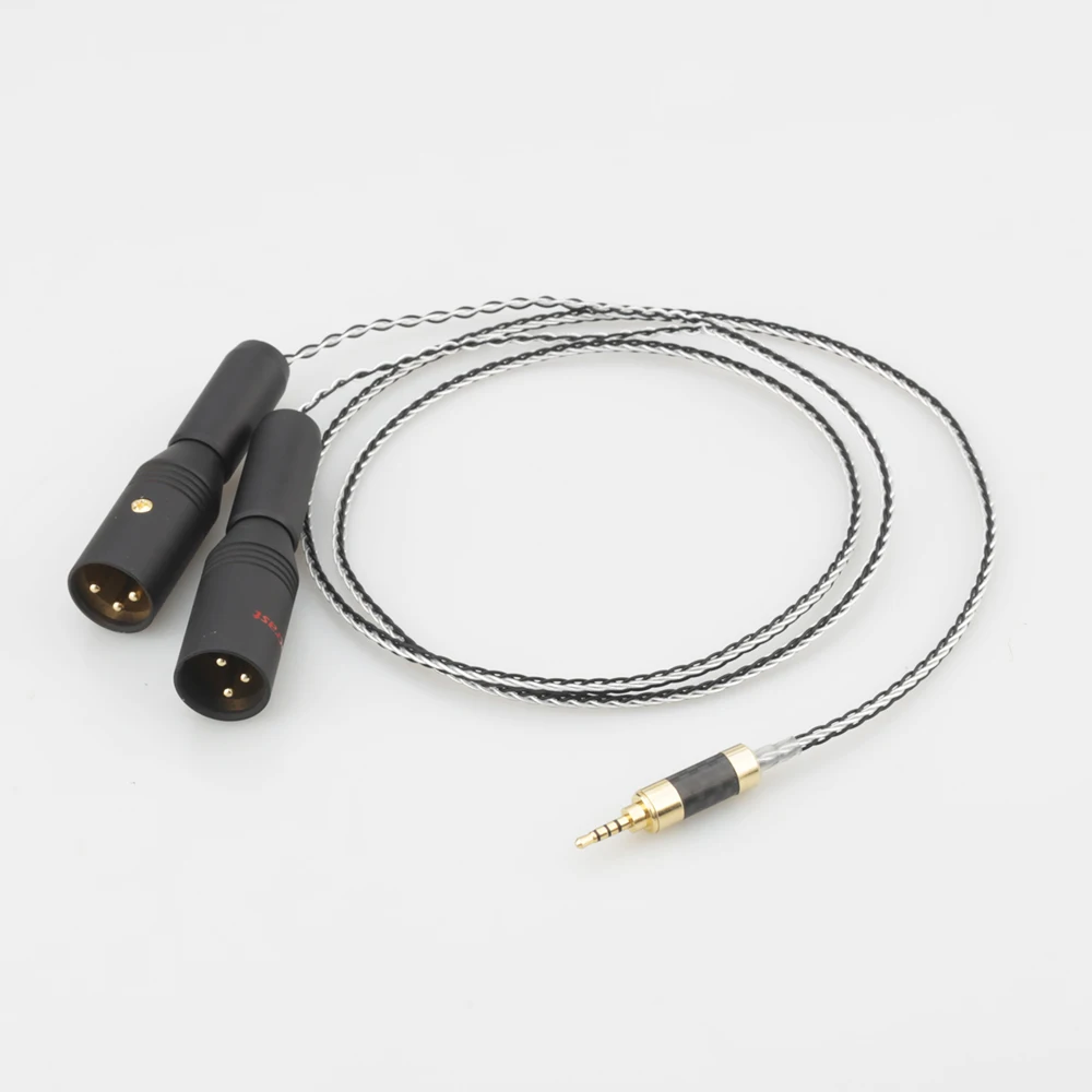 2.5 Millimetri Trrs Equilibrato Maschio A 2 Xlr Maschio Cavo, Per Astell & Kern Ak100Ii, Ak120Ii, Ak240, Ak380, Ak320, Dp-X1A, Fiio X5Iii