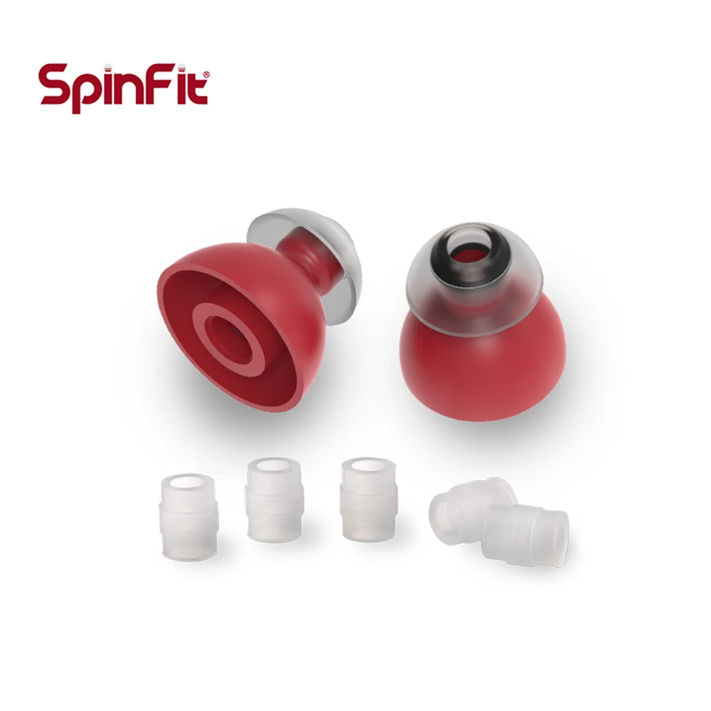 Spinfit Cp230 Cp240 Auricolari In-Ear Auricolari In Silicone Brevettati Con Punta Per L'Orecchio 1 Paio (2 Pezzi) Per Auricolari Dunu Fiio