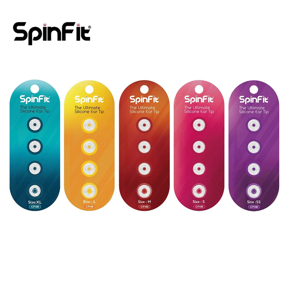 Spinfit Cp100 Cp800 Cp240 In-Ear Ear Tips Custodia In Silicone Per Fiio Dunu Kz Hidizs Moondrop Auricolare