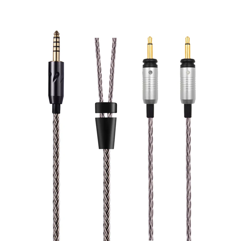 Cavo Audio Bilanciato Intrecciato A 16 Core 6N Da 4.4Mm Per Cuffie Fiio Ft3 Ft5