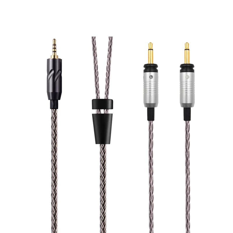 Cavo Audio Bilanciato Intrecciato A 16 Core 6N Da 2.5Mm Per Cuffie Fiio Ft3 Ft5