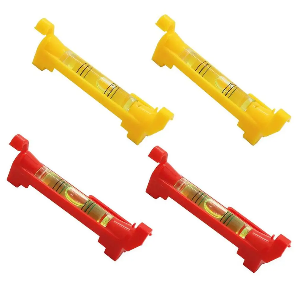 4Pcs Line Hanging Bubble Level Gradienter Per La Costruzione Di Edifici String Level Mini Orizzontale Bubble Spirit Levels Tools