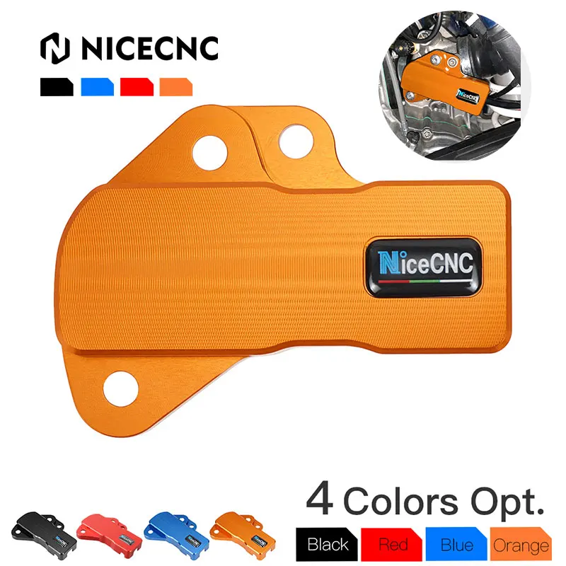 Nicecnc Motocross Alluminio Tps Sensor Guard Cover Protector Per Ktm Exc Xcw Exc250 Exc300 Tpi Six Days 2018-2023 2021 Xcw150