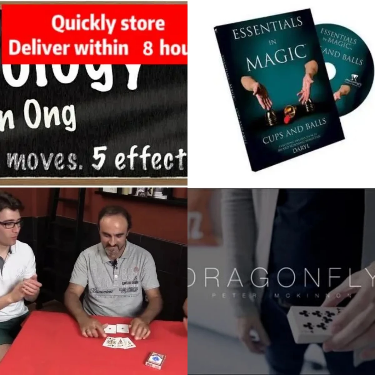 Cullogy Di Harapan Ong,Daryl - Essentials In Tazze E Palline Magiche, De Barra Di Jesus Duque,Dragon Fly Di Peter Mckinnon-Magic