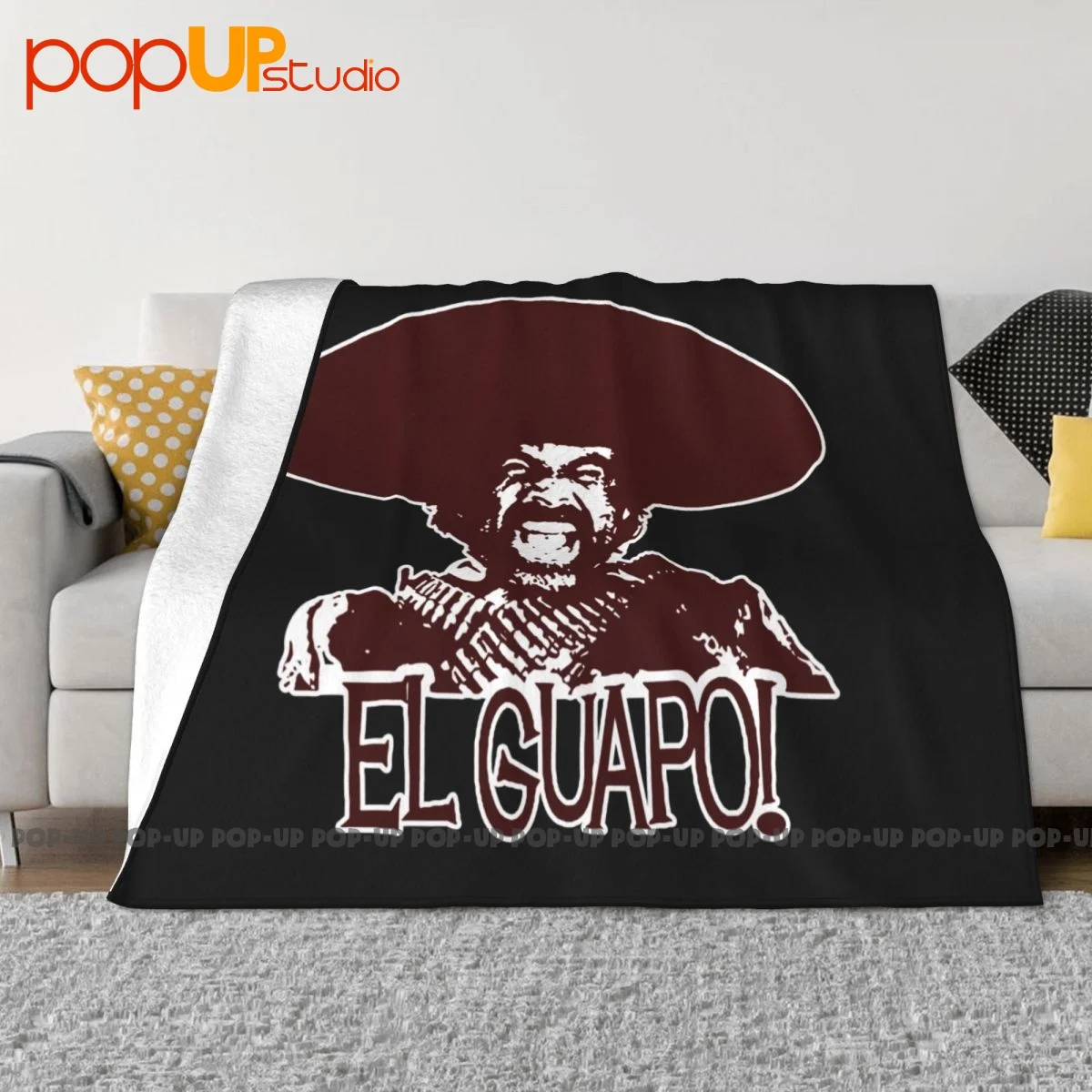 I Tre Amigos El Guapo Cattivo Bad Hombre Cinco De Mayo Blu Ray Coperta Casual Lavaggio Meccanico A Doppio Scopo