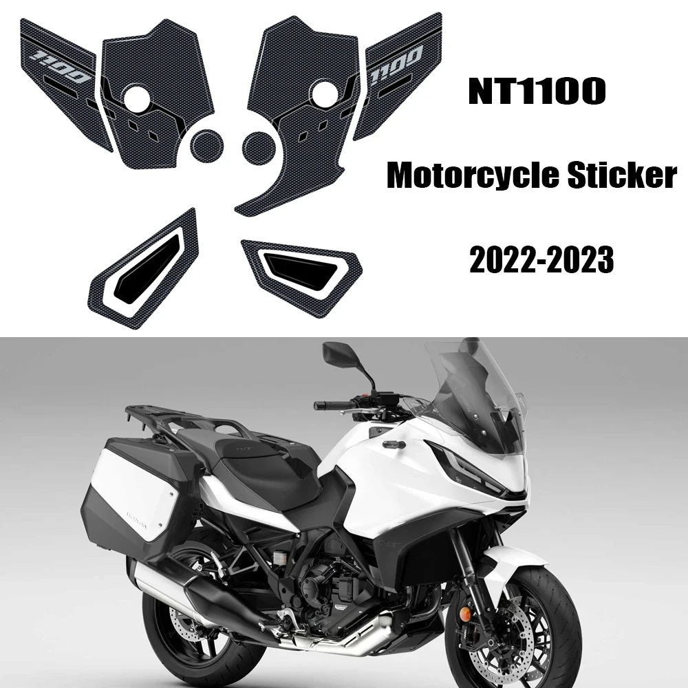 Per Honda Nt 1100 Adesivo Per Moto Adesivi Per Protezione Del Serbatoio Adesivi Antigraffio Impermeabile Nt 1100 2022-Sticke Del Serbatoio Del Carbura