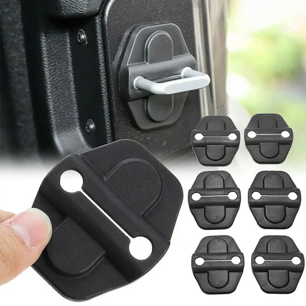 6 Pz Serratura Della Porta Decorazione Copertura Di Protezione Trim Per 2018 2019 Jeep Wrangler Jl Jlu Sport Rubicon 2020 Gladiator Jt Abs