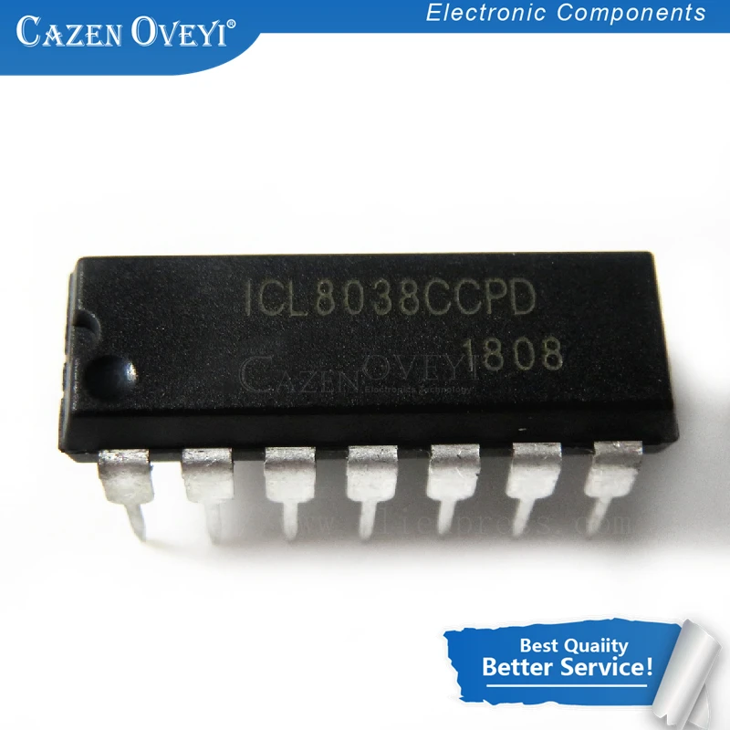 5 Pz/Lotto Icl8038Ccpd Icl8038 8038Ccpd Dip-14 In Magazzino