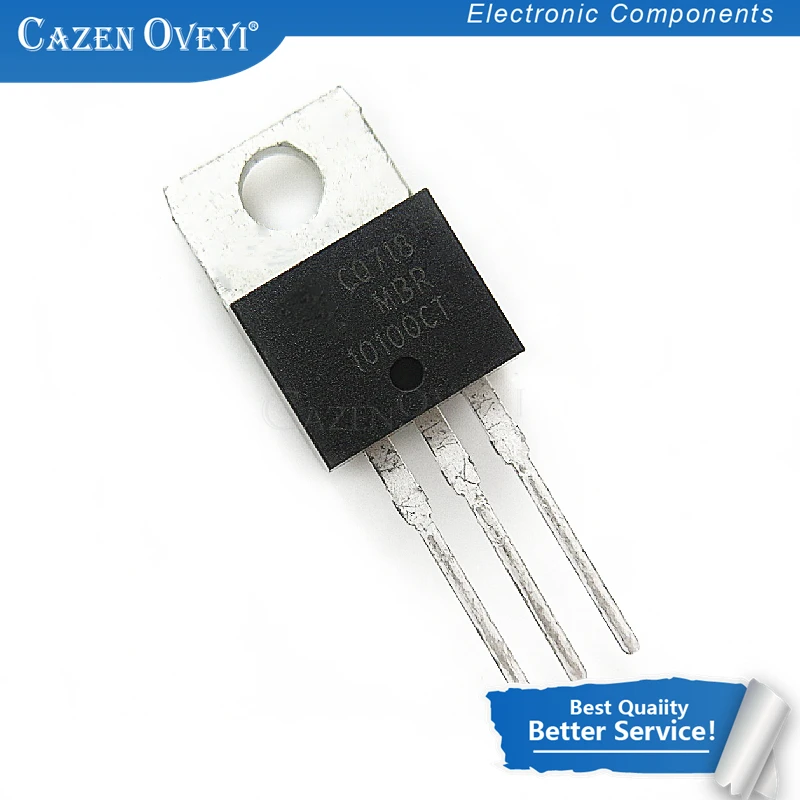 10 Pz Mbrf10100 Mbrf10200 Mbrf20100 Mbrf20200 Lm317T Irf3205 Transistor To-220F To220F Mbrf10100Ct Mbrf10200Ct Mbrf20100Ct To220