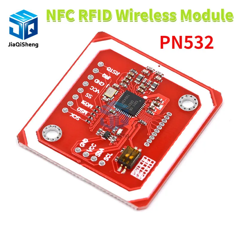 Pn532 Nfc Rfid Wireless Module V3 Kit Utente Reader Writer Mode Ic S50 Card Pcb Attenna I2C Iic Spi Hsu