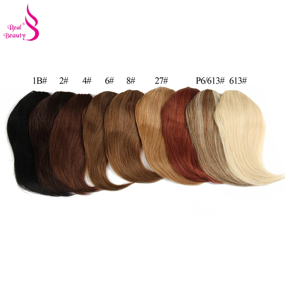 Real Beauty Straight Hair Clip Bangs Remy Chinese Hair Extension Bangs 20 Grammi Natural Black 100% Natural Fringe
