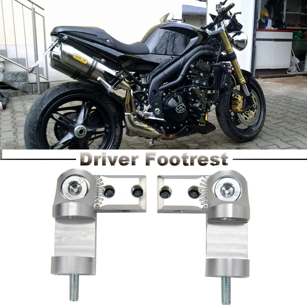 Nuova Moto Per Speed Triple 1050 Per Speed Triple 955I Pedane Passeggero Pedane Kit Di Riduzione