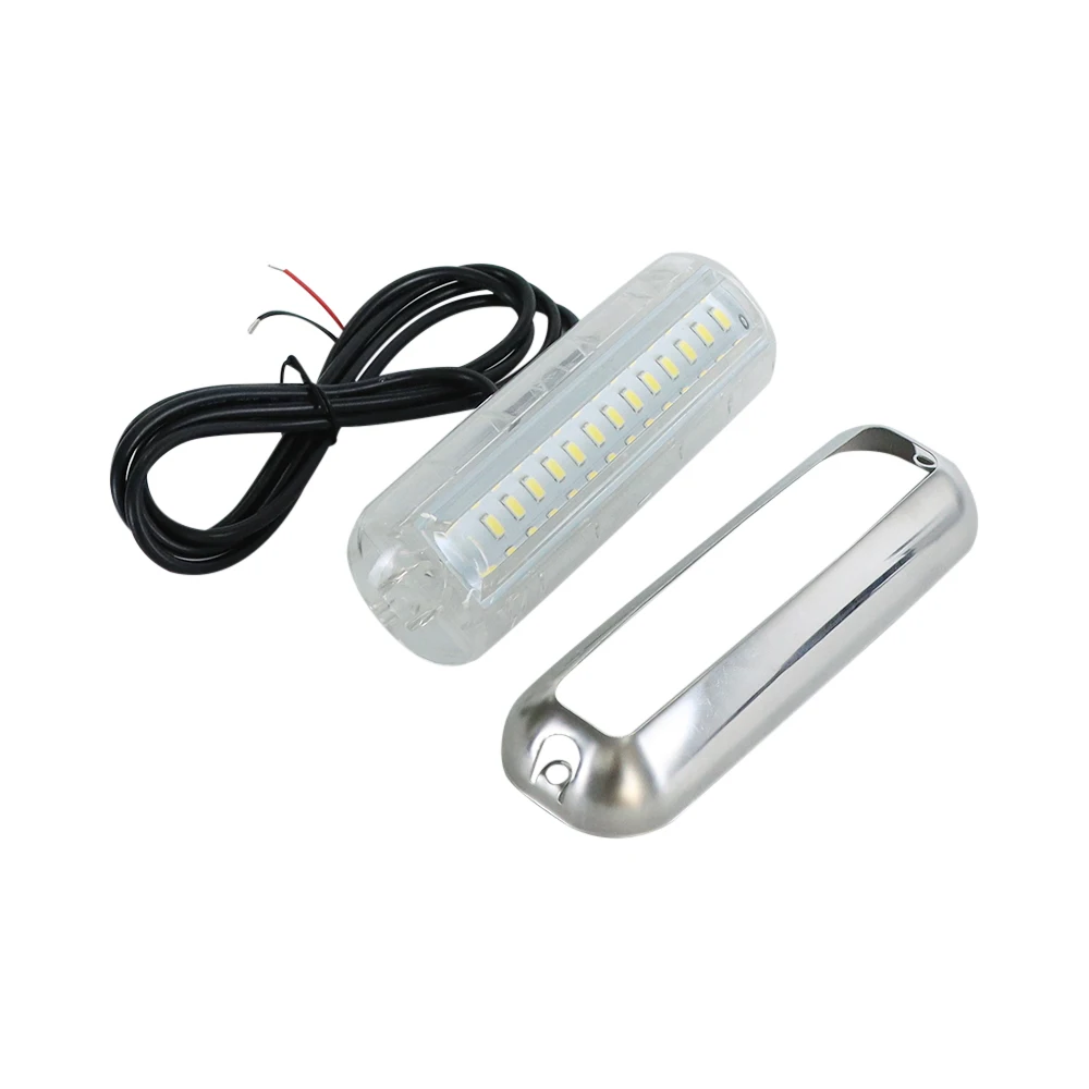 Impermeabile Marine Boat 42 Led Light In Acciaio Inox Pontone Subacqueo Poppa Yacht Cabin Deck Fanali Posteriori Dropship