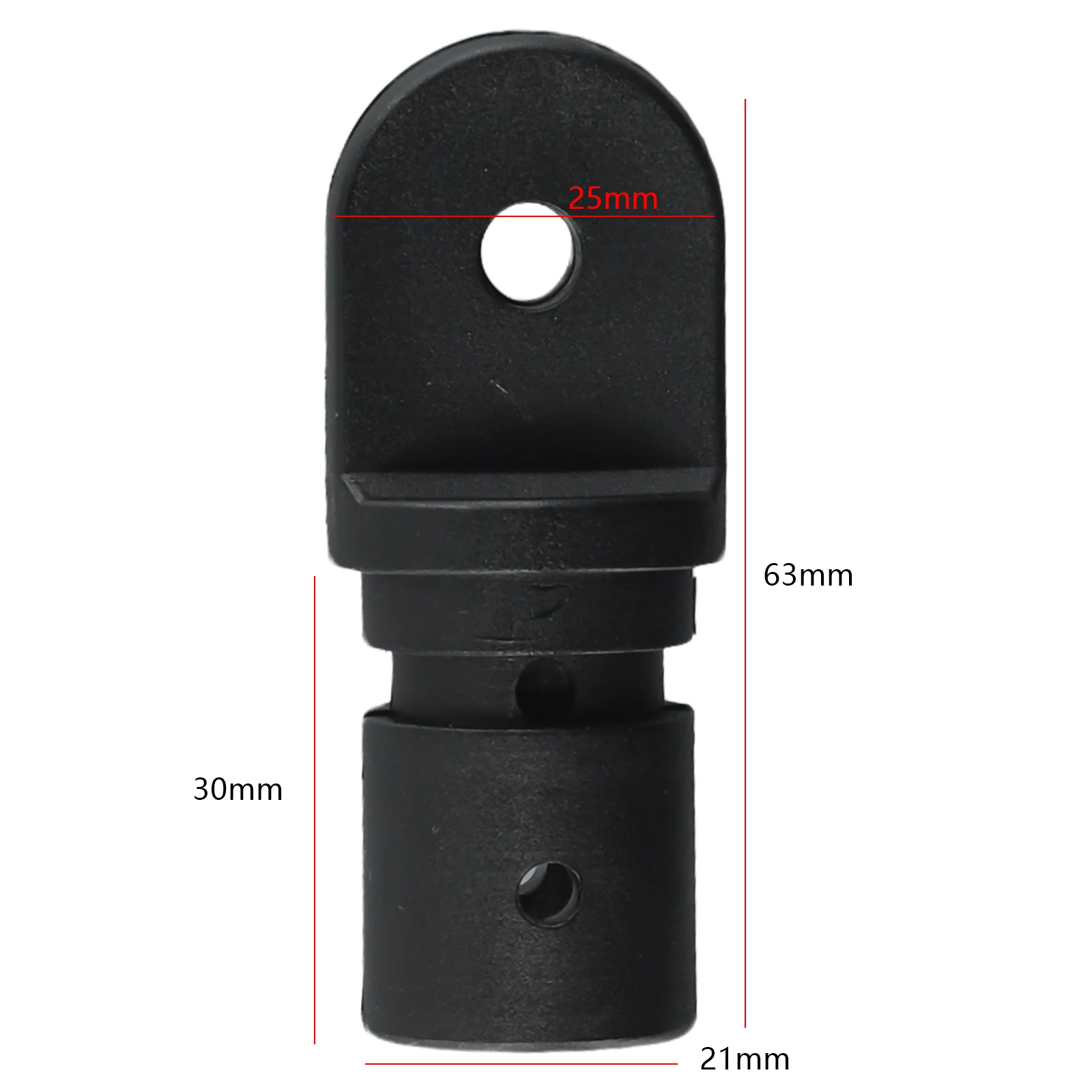 Boat Bimini Top Fitting Hardware Nylon Inner Eye End Boat Part Strong Bimini Top Insert Nylon Durevole Per Marine Boat Yacht 2 Pezzi