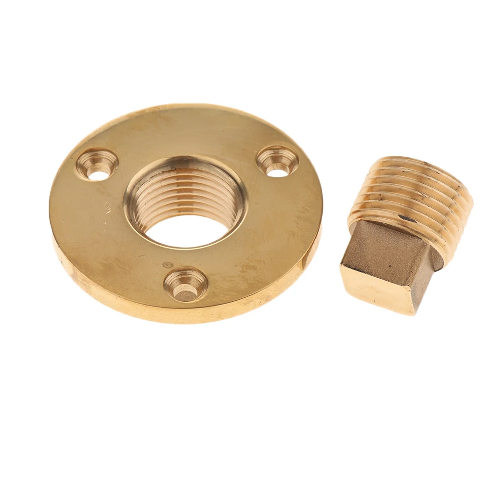 Ottone Boat Garboard Transom Scuttle Tappo Di Scarico Accessori Per Yacht Di Ricambio