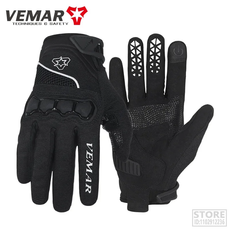 Moto Cross Guanti Vemar Mx Dirt Bike Guantes Enduro Off Road Luvas Mountain Bicycle Moto Lady Pink Gants Donna Uomo Unisex