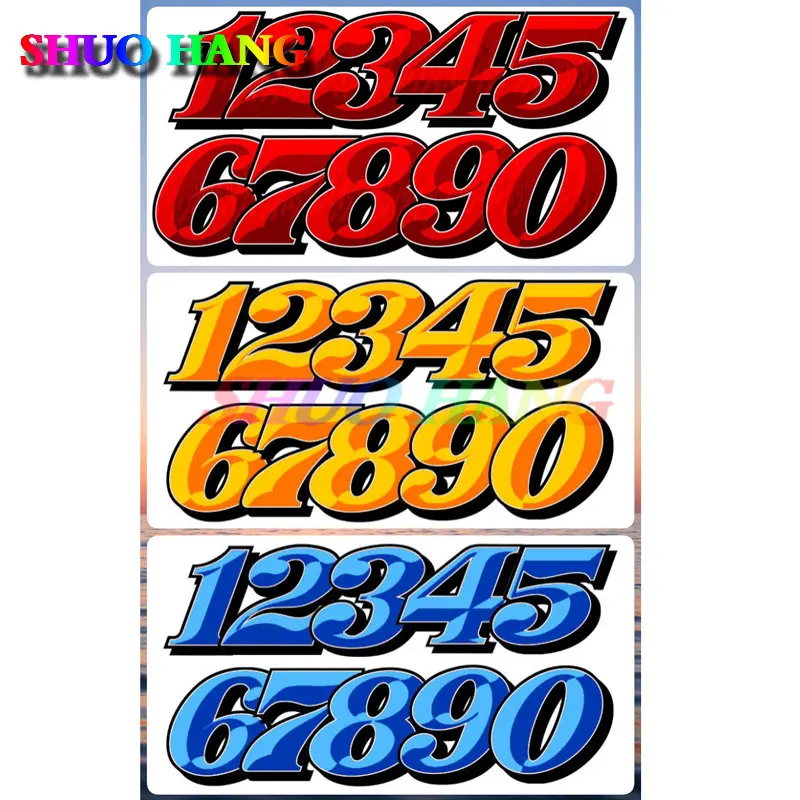 Numeros Course Racing Numeros Drift Jdm Moto Cross Atv Sx Bmx Motocross Motocross Motocross Sticker Pvc