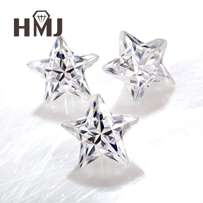 Moissanite Stone Star Cut Vvs1 D Color Loose Lab Grown Diamond Con Pietre Preziose Certificato Gra All'Ingrosso