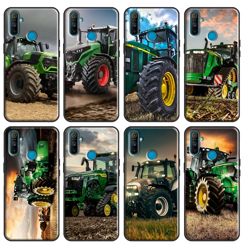 Trattore Agricolo Morbido Per Oppo Realme 6 7 Pro X7 X50 Gt C11 C3 Cover Per Oneplus 8 Pro Nord 8T 7T Custodia Per Telefono