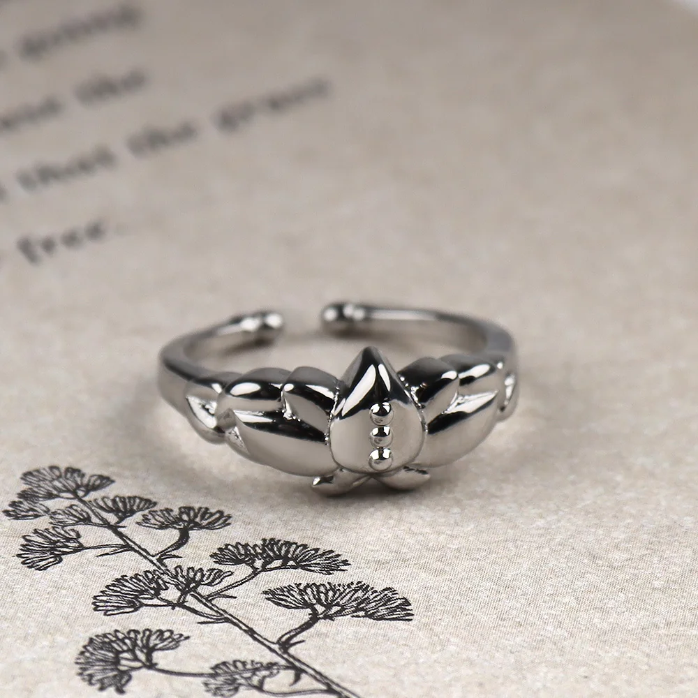 Anime Frieren At The Funeral Frieren Ring Cosplay Anelli Regolabili Frieren: Beyond Journey End Unisex Jewelry Fans Gifts