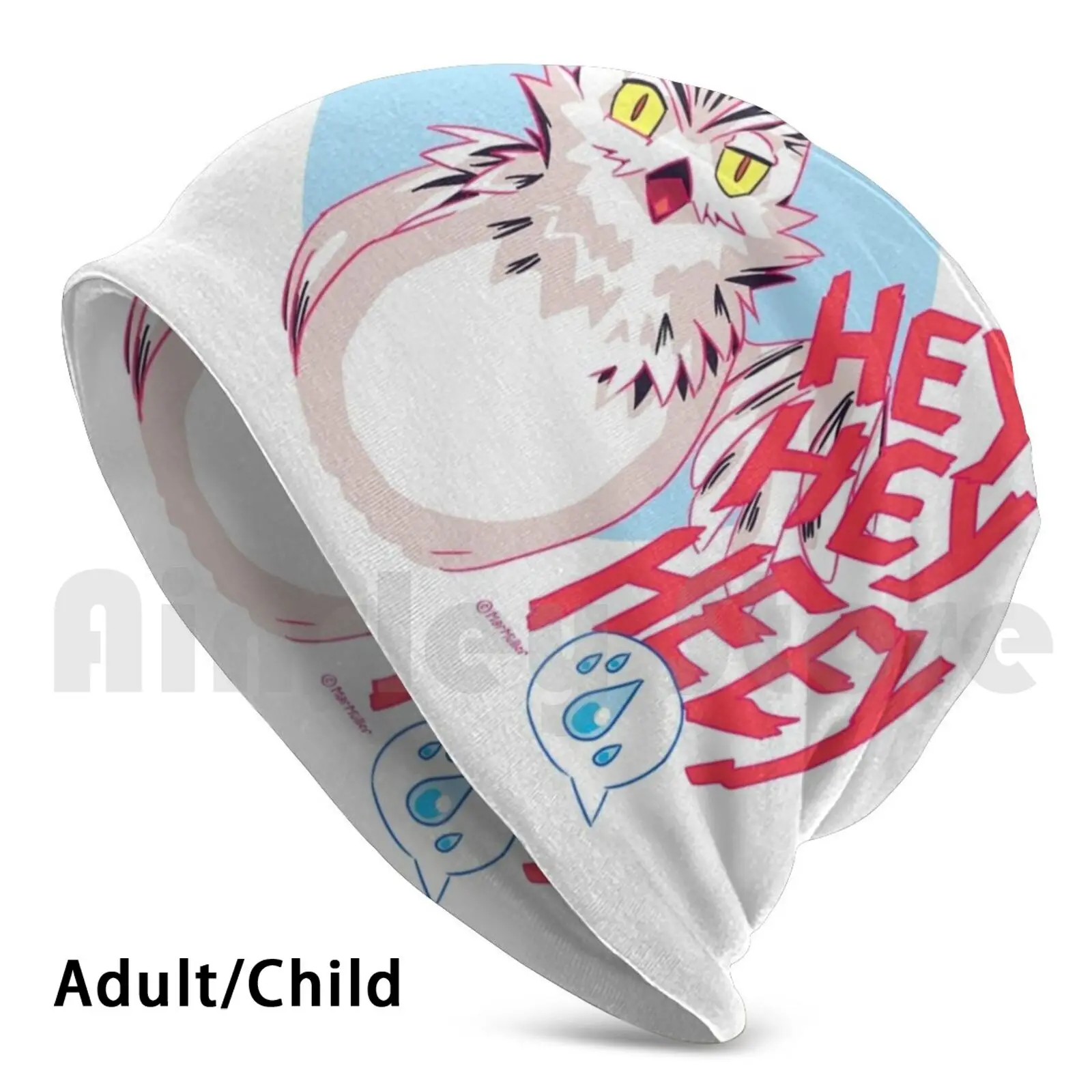 Hey Hey Hey Beanie Hedging Cap Cuscino Con Stampa Fai Da Te Corvi Forthebirds Hey Owl Pixar Raven Haikyuu Kageyama Tobio Nishinoya