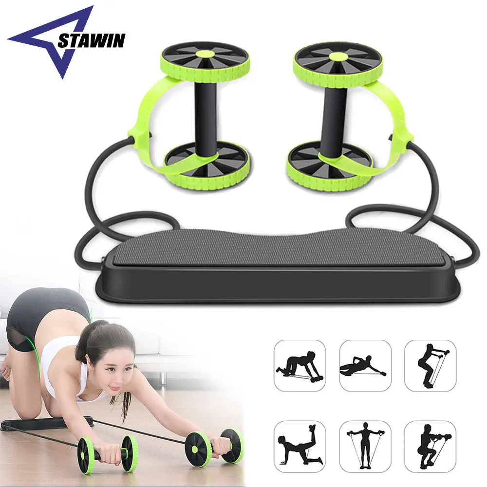 Ab Roller Per Allenamento In Abs Multifunzionale Più Spesso Ab Roller Wheel Attrezzature Per Esercizi Facile Da Usare Ab Roller Body Shaping Per Pales