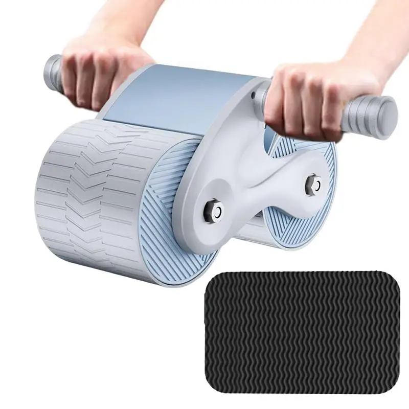 Ab Roller Automatic Rebound Ab Roller Per Allenamento Abs Ab Roller Wheel Attrezzature Per Esercizi Per Core Workout Ab Workout Equipment