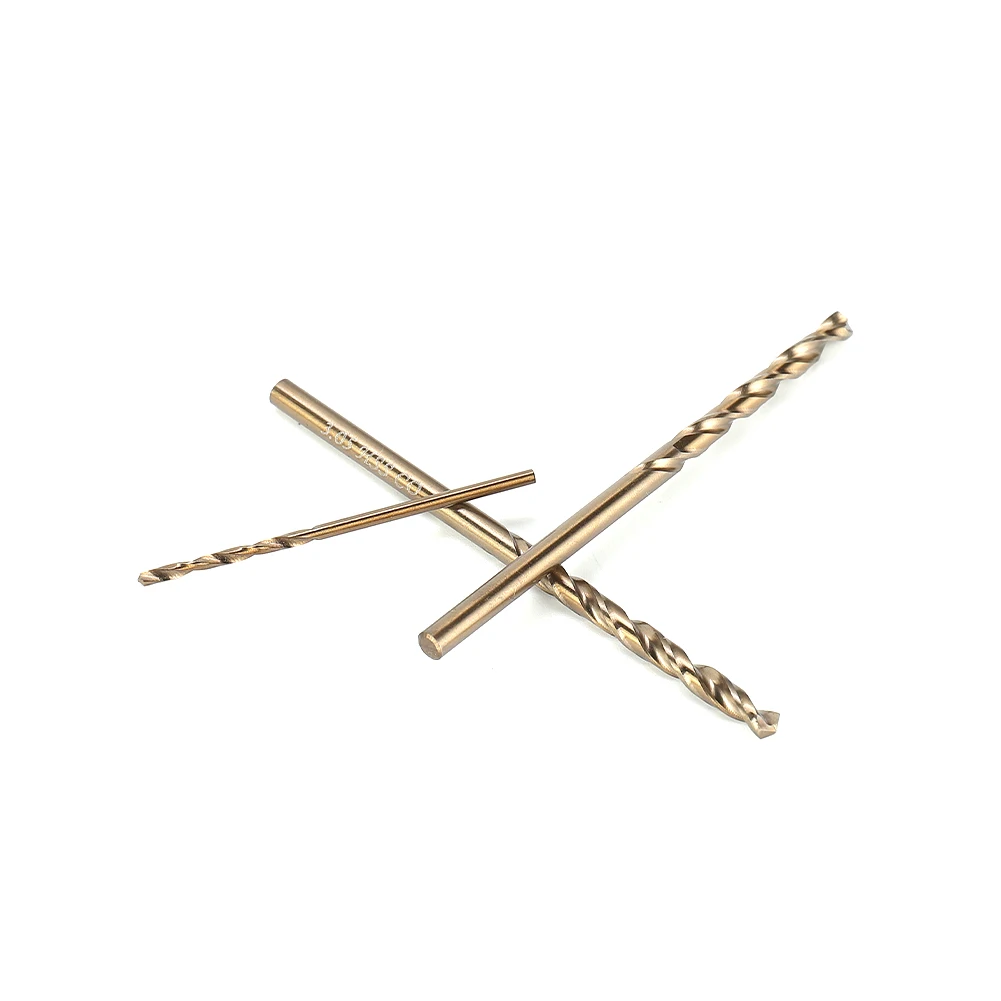 10Pcs Hss M35 Cobalto Coclea Drill Outdoor Bit Hard Metal Drill Step Drill Bit Per Foratura In Acciaio Inossidabile Strumento Manuale In Metallo Resis