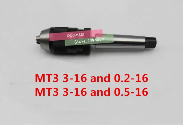 Bloccaggio Automatico Mandrino 0.2-16Mm/0.5-16Mm E Codolo Conico Asta Di Collegamento Mt3 3-16Mm, Tornio, Fresatrice, Macchina Di Perforazione