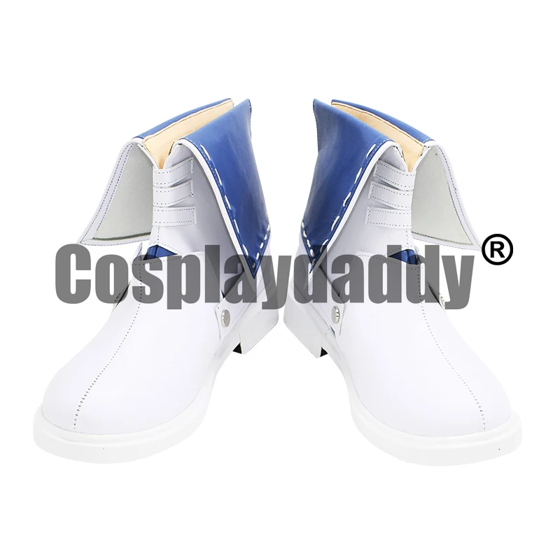 Fire Emblem Awakening Yuna Lord Chrom Scarpe Cosplay Stivaletti Piegati X002