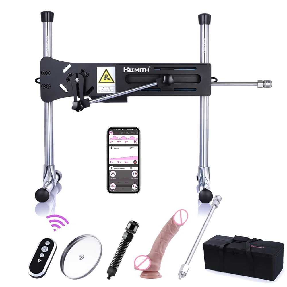 Hismith Kliclok Sex Machine Hismith App Control 100W Turbo Gear Power Hismith Macchina Automatica Del Sesso Macchina Del Sesso Silenziosa Per Le Donne