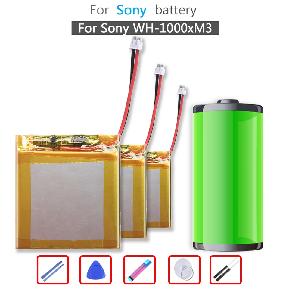 Batteria Di Ricambio Bateria 1200Mah Per Batteria Sony Wh-1000Xm3 Wh-Xb900N Wh-Ch710N Di Alta Qualità