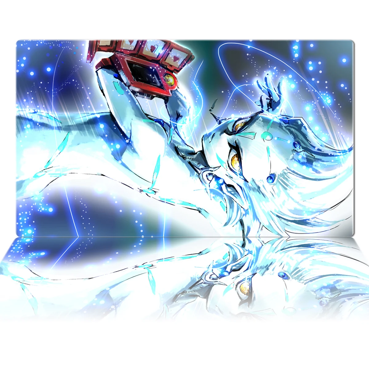 Yugioh Mat Tcg Ocg Ccg Duel Playmat Board Game Trading Card Game Mat Anime Mouse Pad Custom Rubber Desk Mat Zones & Bag 60X35Cm