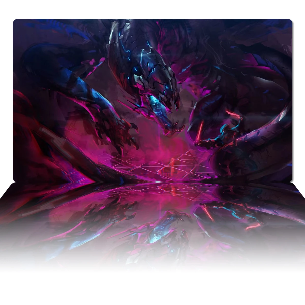 Yugioh Cybernetic Dragon Play Mat Tcg Ccg Gioco Da Tavolo Duel Trading Card Game Mat Anime Mouse Pad Custom Rubber Desk Mat Zone Bag