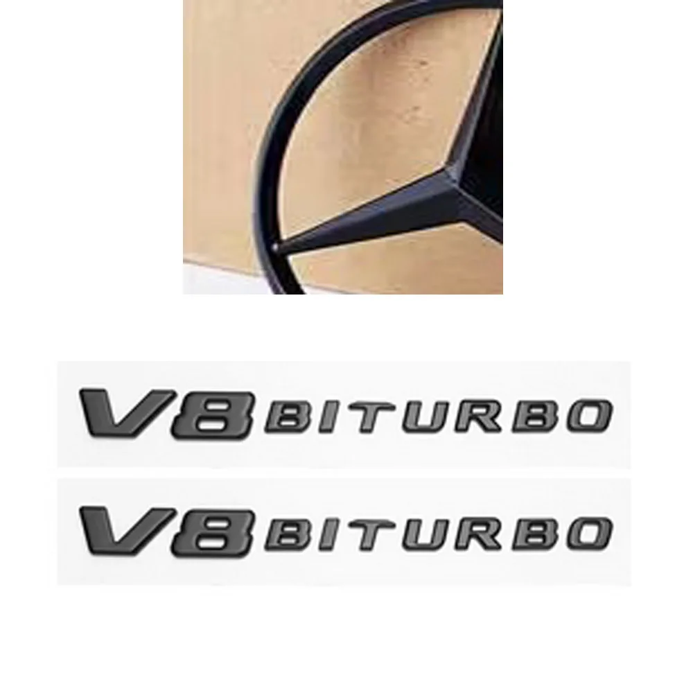 Per Mercedes Benz Amg Gt 2020 V8 Biturbo Stem Gt R190 Star Bright Black Trunk Logo Con Accessorio Adesivo Con Lettere