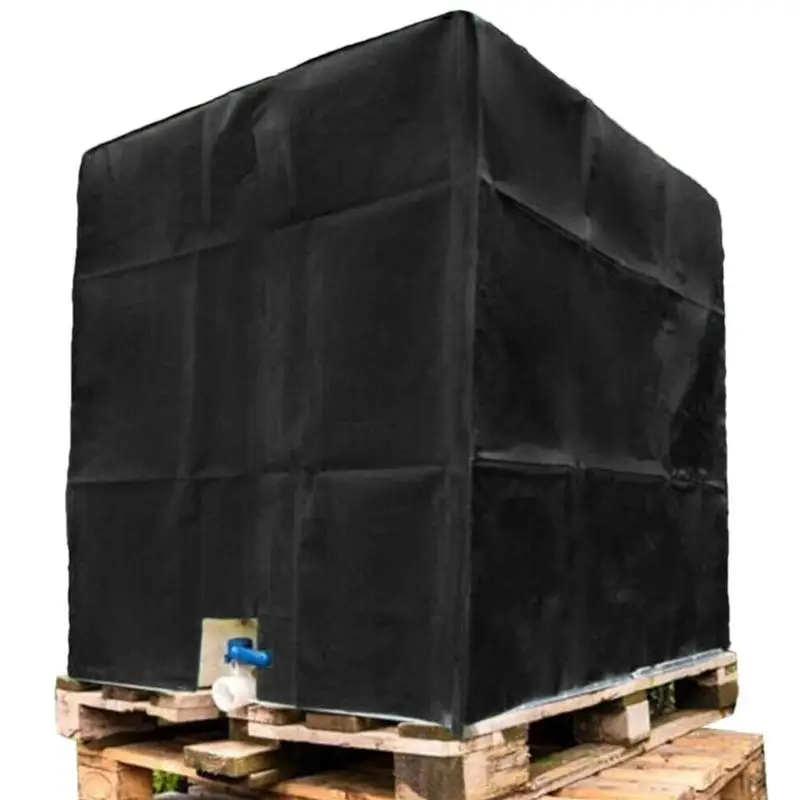Ibc Tote Cover Heavy Duty Ibc Rain Barrel Cover Per 275 Galloni 1000L Ibc Tank Container Parasole Cappuccio Protettivo Impermeabile