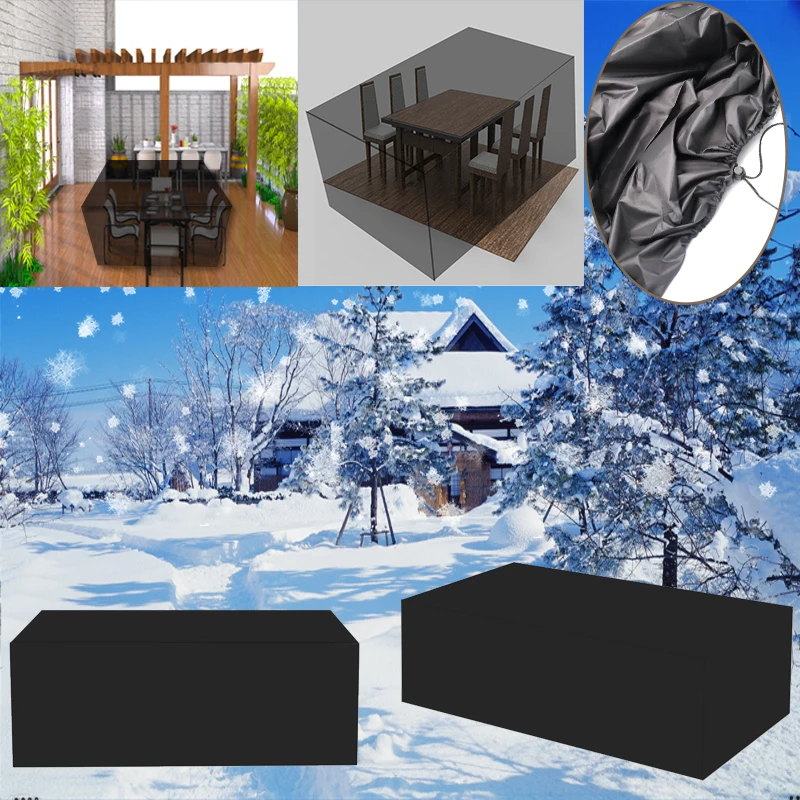 Copertura Impermeabile Coperture Per Mobili Da Giardino Per Esterni Coperture Per Sedie Da Neve Per Pioggia Per Divano Tavolo Sedia Copertura Antipolv