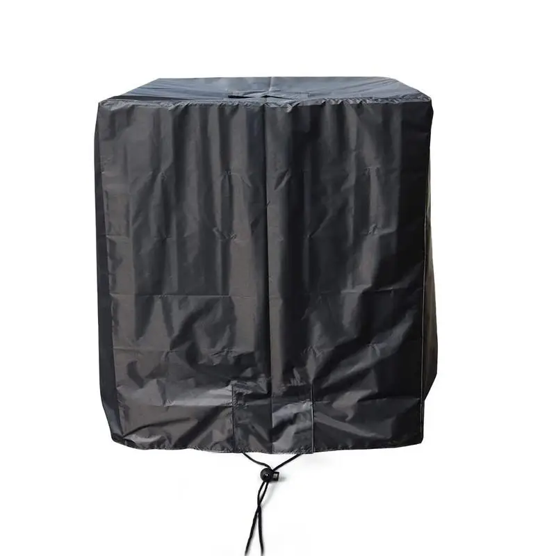 Ibc Tote Cover Heavy Duty Ibc Rain Barrel Cover Per 275 Galloni 1000L Ibc Tank Container Anti-Uv Tarp Cappuccio Protettivo Addensato
