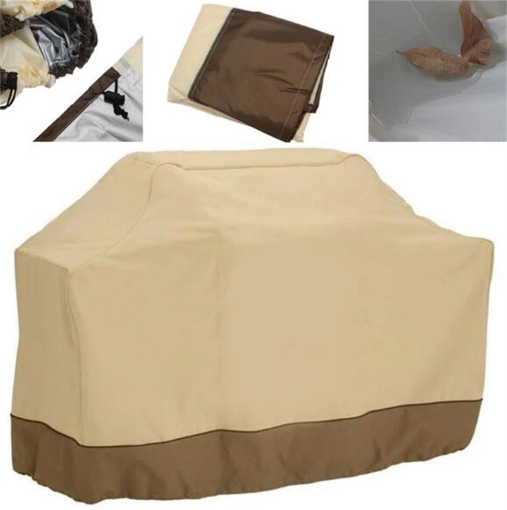 Bbq Grill Barbeque Cover Anti-Polvere Impermeabile Heavy Duty Charbroil Bbq Cover Outdoor Rain Protective Barbecue Cover