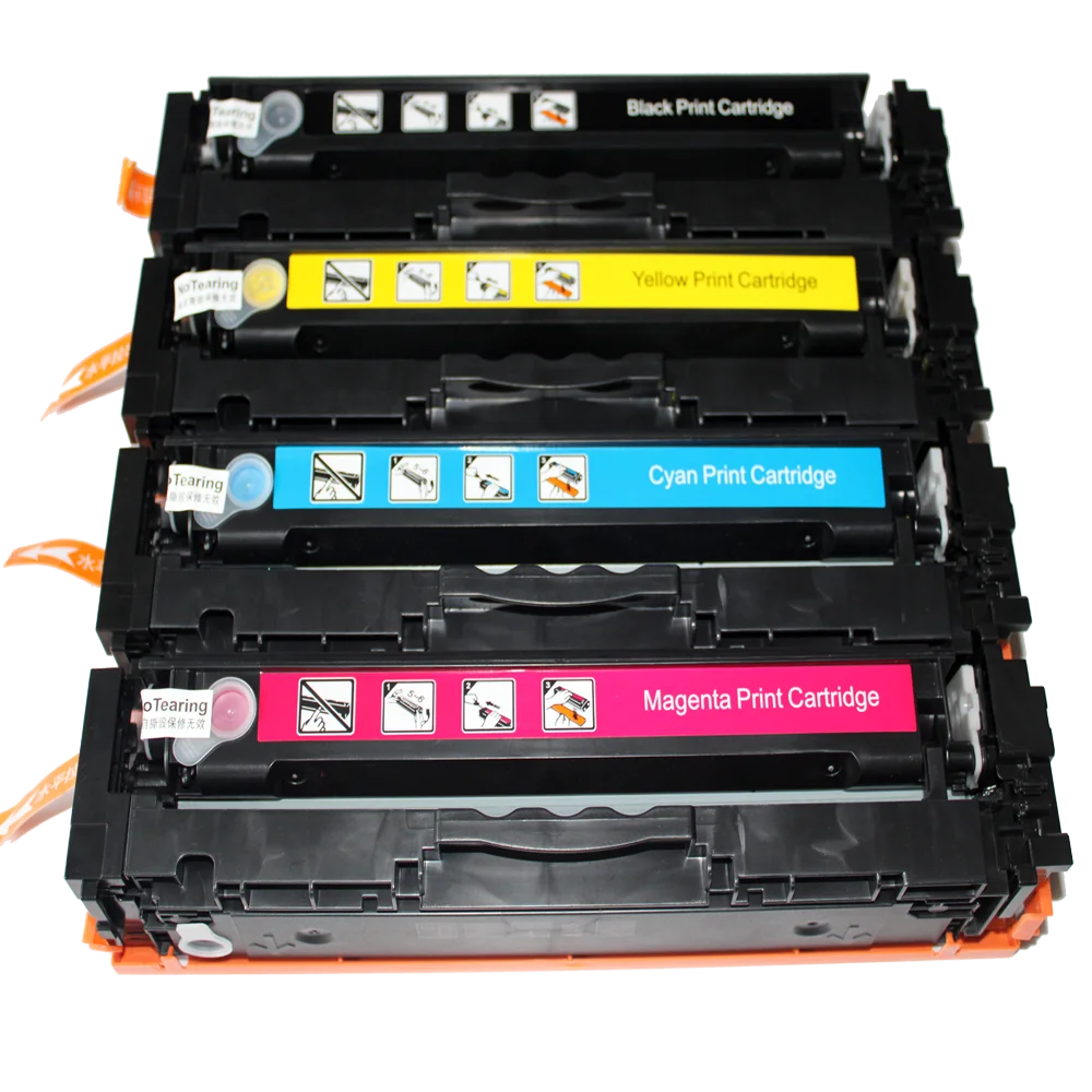 Nuova Cartuccia Toner Compatibile Per Hp 207A 206A 206X Laserjet Pro Mfp M282Nw M283Fdn M283Fdw M255Nw M255Dw Stampante (Senza Chip)